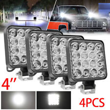 4pcs 4inch LED Work Light Bar Spot Pods Fog Lamp Offroad Driving Truck SUV ATV picture