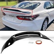 For 18-24 Camry Glossy Black R Style Duckbill Highkick Rear Trunk Wing Spoiler picture