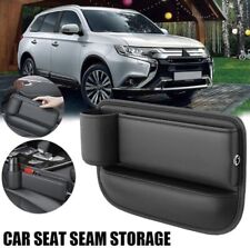 New Car Leather Cup Holder Gap Bag Car Seat Storage Box with Water Cup Holde PT picture