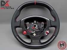 Ferrari F430 Coupe Spider Perforated Red Ring Stitch Thick Carbon Steering Wheel picture
