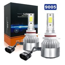 2pcs 9005 HB3 LED Headlight Bulbs Kit High Beam White Super Bright 6000K picture