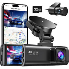 REDTIGER Dash Camera 4K Front and Rear Dash Cam Built-In WiFi & GPS Parking Mode picture