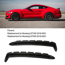 ‧★ 2pcs Side Air Vent Trim Carbon Fiber UV Resistant For Mustang GT350 2018‑2021 picture