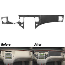 5Pcs Carbon Fiber Interior Dashboard Panel Frame Cover For Hyundai Azera 2006-11 picture