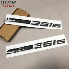 2x SDrive35is SDrive Letter Fender BADGE EMBLEM For Z4 E89 3.5i 35is S Drive picture