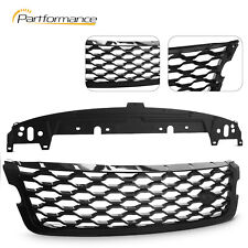 Front Bumper Grille Honeycomb Mesh Glossy Black For Range Rover Velar 2018-2023 picture