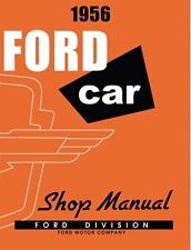 1956 Ford Cars & Ford Thunderbird Shop Manual picture