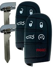 2 For 2015 2016 2017 2018 ~ Dodge Charger Keyless Entry Smart Remote Car Key Fob picture