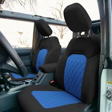 Neoprene Custom Fit Seat Covers for 2021-2022 Ford Bronco Full Size SUV - Front picture