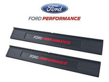 2015-2024 Mustang Ford Performance Inside Lower Door Sill Step Plates Pair picture