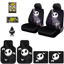 FOR CHEVY 11PC JACK SKELLINGTON NIGHTMARE BEFORE CHRISTMAS CAR SEAT COVER SET picture