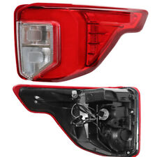 Halogen Tail Light Set For 20-22 Ford Explorer Type Clear/Red w/ Bulb Right Side picture