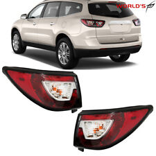 Tail Lights Brake Lamp For 2013-2017 Chevrolet Traverse w/Bulbs Left+Right Side picture