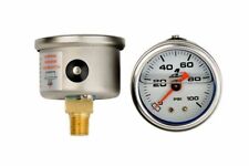 Aeromotive Fuel Pressure FPR Gauge 0-100 psi (New Liquid Filled Ver) 15633 picture