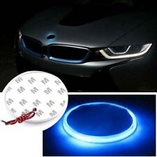1x 82mm Ultra Blue Emblem LED Background Light For BMW 1 3 5 7 Series X3 X5 X6 picture
