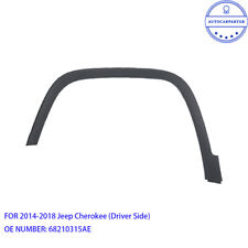 For 2014-2018 Jeep Cherokee Front Left Side Wheel Arch Fender Flare Molding Trim picture