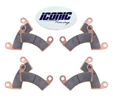 Iconic Racing Sintered Front Rear Brake Pad Set for 12-14 Polaris RZR XP 4 900 picture