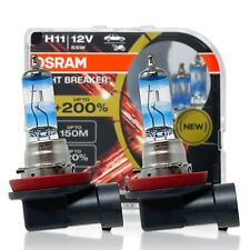 Osram H11 Night Breaker 200% Headlight Halogen Bulbs | 64211NB200 | Pack of 2 picture