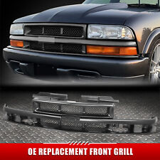 For 98-05 Chevrolet S10 Pickup OE Style Front Bumper Grille w/ Emblem Provision picture