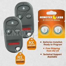 2 For 1997 1998 1999 2000 2001 Honda CR-V Remote Car Keyless Entry Key Fob picture