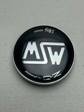 MSW By OZ Since 1985 Chrome Snap In Wheel Center Cap C-080 picture