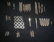 SUZUKI SP370 DR370 1978-1979  polished stainless engine bolt SCREW set kit picture