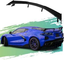 Gloss Black Rear High Wing Spoiler Fits For 2020-2023 Corvette C8 Models ABS Bar picture