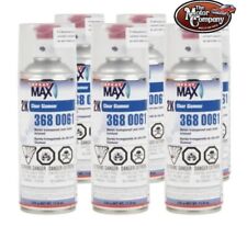 6 CAN USC SPRAYMAX 2K GLAMOUR HIGH GLOSS CLEAR COAT SPRAY MAX 3680061 AEROSOL picture