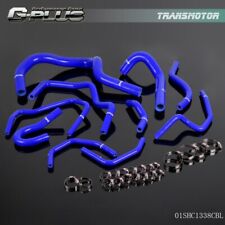 SILICONE RADIATOR HOSE PIPE TUBING KIT FIT FOR 98 - 01 HONDA CRV MK1 BLUE picture