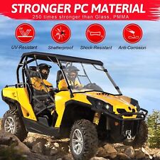 UTV Full Windshield Clear Front Windshield Fit 2011-20 Can Am Commander 800/1000 picture