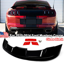 Glossy Black New 2022 GT500 Style Trunk Lid Spoiler For Ford Mustang 2010-2014 picture