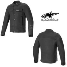 2024 Alpinestars Garage Cotton Denim Street Motorcycle Black Jacket picture