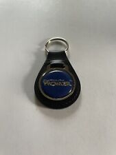 Plymouth Prowler Keychain Black Leather Key Fob Key Chain picture