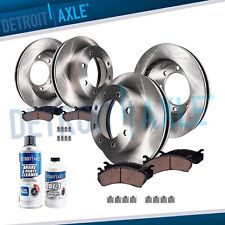 Front Rear Brake Rotor + Ceramic Pad for 2009 2010 2011-2018 Dodge Ram 2500 3500 picture