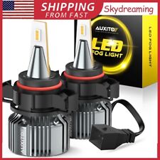 AUXITO 5202 LED Fog Bulb Light DRL Super Driving Bright Golden Yellow 2PCS picture