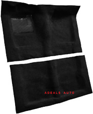 ACC 68-72 GM A-BODY 2DR AUTO BLACK 80/20 LOOP MOLDED CARPET 2 PIECE W/ PADDING picture