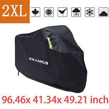 Motorcycle Cover Waterproof Rain Sun UV Outdoor Scooter Protector Storage 2XL picture