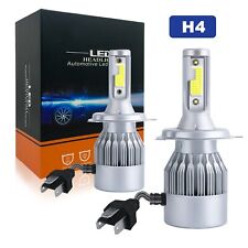 2pcs H4 9003 LED Headlight Kit High Low Beam Bulbs 6000K Super Bright White picture