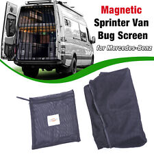 Magnetic Sprinter Van Bug Fly Screen for Mercedes-Benz Rear Door Zipper Style picture