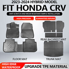 For 2023-2024 Honda CRV Cargo Liners Anti-Slip Trunk Mat Floor Mats Hybrid Model picture