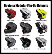 Daytona Glide Modular Flip Up Full Face Motorcycle DOT Helmet 7 Models XS - 4XL  picture