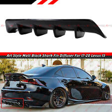 For 2017-2020 Lexus IS300 IS350 F Sport ART Style Shark Fin Rear Bumper Diffuser picture