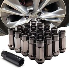 20PCS M12x1.5mm Extended Steel Tuner Open Ended wheel Lug Nuts For Toyota Honda picture
