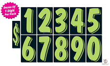 Advertising Numbers Window Stickers Vinyl Digits Car Price (11.5