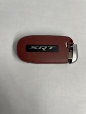 DODGE CHRYSLER JEEP SRT RED KEY SHELL 5 BUTTON WITH LOGO picture
