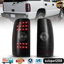 For 00-06 Chevy Suburban 1500 2500 Tahoe GMC Yukon LED Tail Lights Smoke Lens picture