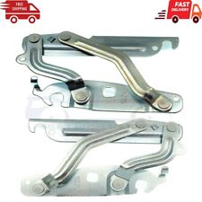 New Fits 2011-2018 Ford Fiesta Hood Hinges Driver & Passenger Side Pair Set 2PC picture