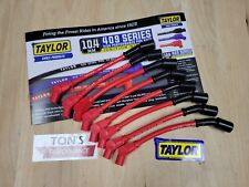 Taylor Spark Plug Wire Set 79213 409 Pro Race 10.4mm Red 135 for Chevy LS Cars picture
