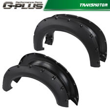 [4PCS] POCKET-RIVETED STYLE WHEEL FENDER FLARES FIT FOR 2009-2014 FORD F150  picture
