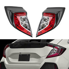 1 Pair Outer Tail Light LH+RH For 17-2021 Honda Civic Hatchback 2017-2019 Type R picture